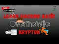 Over The Wire Cracking the Code Mastering Krypton Level 1-3 Cryptography