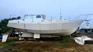 #102 – Putting our BOAT back together!! PROGRESS on our steering!!!! l [S2-E85]