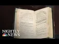 Slave Bible Removed Passages To Instill Obedience And Uphold Slavery NBC Nightly News