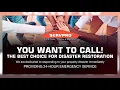Local restoration experts at SERVPRO provide emergency fire damage cleanup and repair services