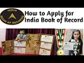 India Book of to Apply for India book of Record