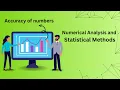 2 0 Accuracy of numbers Introduction Numerical Analysis and Statistical Methods