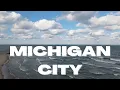 Beautiful BEACH TOWN in INDIANA You WON T Believe - Michigan City Travel Vlog