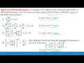 Linear Algebra ODEs Introduction to Differential Equations