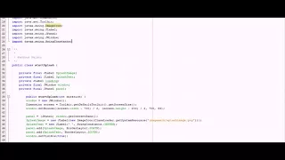How to make splash in java Java programming