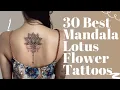 Most Attractive Mandala Lotus Flower Tattoos Meaning of Mandala Tattoo Best Place Mandala Tattoo