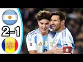 Download Lagu Messi Goal Again 🔥| Argentina vs Ecuador (2-1) World Cup Qualifier match highlights| Imaginary match