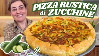 PIZZA RUSTICA DI ZUCCHINE Ricetta Facile - Fatto in Casa da Benedetta
