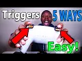 5 Home Made Triggers Stops For PS5 and Xbox Controllers Simple Easy Free and Cheap DIY