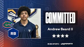 WATCH 4-star RB Andrew Beard Commits to Florida No 1 RB in Georgia
