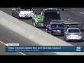 Teen driver arrested after wrong-way incident on Loop 202