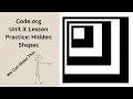 Code org CSD Unit 3 Lesson 4 Practice Missing Shapes