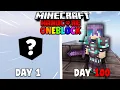 Download Lagu 100 Day Minecraft Hardcore RANDOM ONE BLOCK