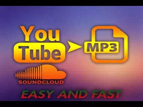 Download MP3 DOWNLOAD YOUTUBE AND SOUNDCLOAD TO MP3 (Android/PC) Dec 2017