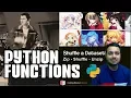 Important Python Functions - Zip Unzip Shuffle Datasets for Machine Learning