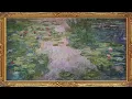 Claude Monet Water Lilies Series Frame TV Art Vintage Paintings Screensaver Framed 4K Wallpaper