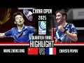 Lagu WANG Zheng Xing (CHN) vs Christo POPOV (FRA) | China Open 2025 Badminton