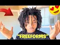 The ULTIMATE Freeform Dread Tutorial And Hair Journey