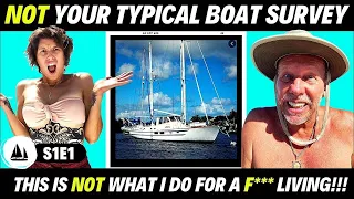 Motorsailer For Sale (OMG He got So Mad!) – Not Your Typical Sailing Boat Survey Durbeck Ketch