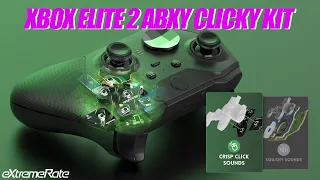 How to Install Xbox Elite Series 2 Controller ABXY Clicky Kit - eXtremeRate