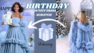 I Made "DISNEY PRINCESS” Inspired Outfit From Scratch For My BIRTHDAY 🦋🎂| BIRTHDAY VLOG |