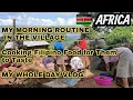 MY MORNING ROUTINE IN THE VILLAGE | Cooking Filipino Food for Them to Taste | MY WHOLE DAY VLOG