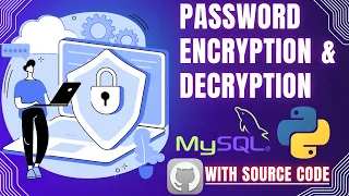 GUI Python Projects Password Encryption Decryption Project tutorial with Tkinter and Mysql