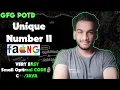 Unique Number II gfg potd 23-04-25 GFG Problem of the day