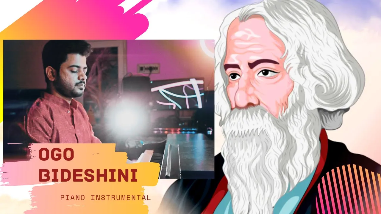Ogo  Bideshini Piano Instrumental || Rabindra Sangeet || Shaon Mitra