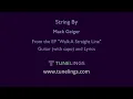 String By - Mack Geiger (play-along for guitar)