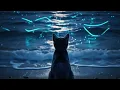 Download Lagu Cold Ocean Nights with a Cat 🐾 | Cozy Ambient Music for Focus \u0026 Calm#cozymusic #music