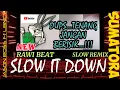 Download Lagu SLOW IT DOWN - RAWI BEAT (SLOW REMIX EDIT) ll SVARNA DWIPA #remixedit