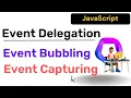 Event Delegation Event Bubbling Event Capturing - JavaScript Hindi Coding Scenes