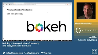 Lightning talk Interactive Visualizations with Python Bokeh - Chris Brousseau
