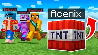 Minecraft: BLOQUE vs 3 ASESINOS 😱🔪 MINECRAFT SPEEDRUN