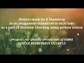 Machine Learning using Python - Project assignment for Skyfi Labs Online Course