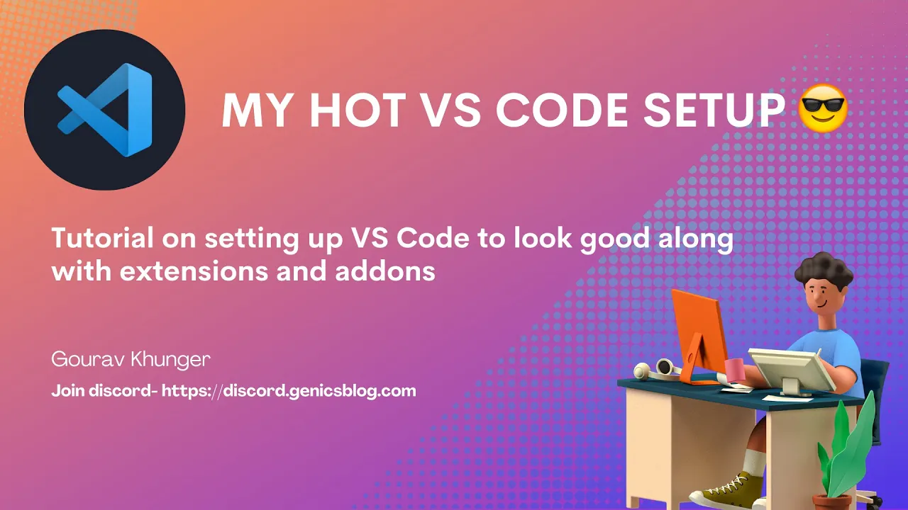 My *HOT* VS Code Setup | How to Make Your VS Code Look Cool 🤩 | VS Code Extensions That I Use Daily