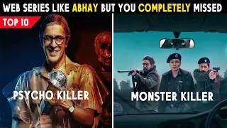 top 10 best hindi web series like abhay all time hit serial killer hindi web series you missed