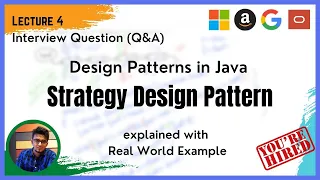 Design Pattern Q A - 4 Strategy Design Pattern