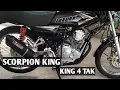 Download Lagu Yamaha Scorpio modifikasi konsep RX King = King 4 Tak