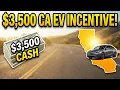NEW 3 500 California EV Incentive