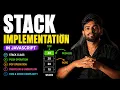 Stack Data Structure Tamil JavaScript implementation