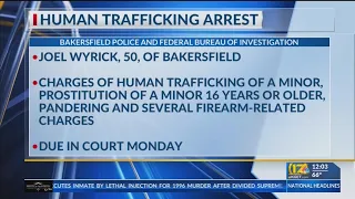 BPD arrests Bakersfield man for human trafficking following FBI investigation