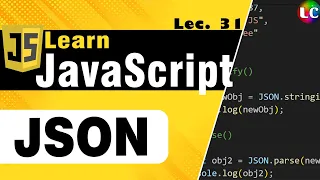Javascript JSON Tutorial Lecture 31 Learn Coding
