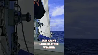 Things are about to change ⛈️ ⚡️ #stormwatch #sailingweather