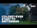 September 2025 breaks record for coldest-ever start to the month in Green Bay Wisconsin