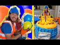 Lagu Birthday Party Fun with Handyman Hal | Handyman Hal goes to a Birthday Party | Learning for Kids