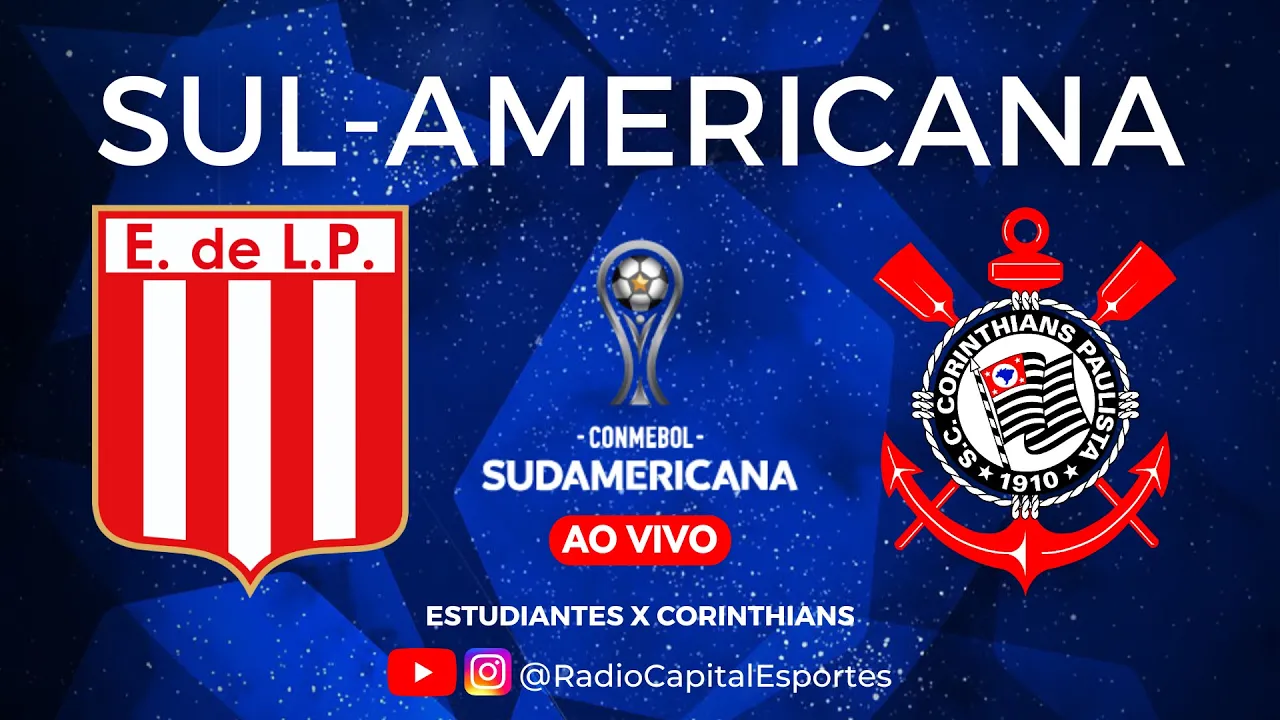 ESTUDIANTES (ARG) X CORINTHIANS | Jogo AO VIVO | Copa Sul-Americana 2023