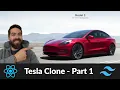 Tesla Clone with React Tailwind CSS and Firebase - Part 1