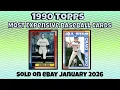 1990 Topps Most Expensive eBay Sales Baseball Cards January 2026